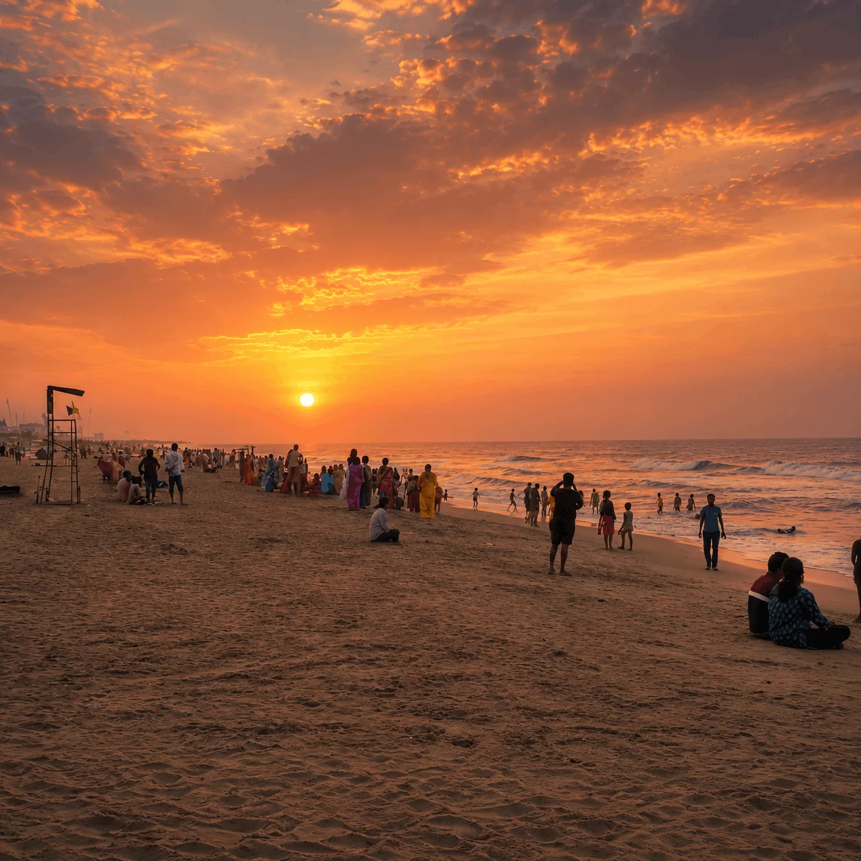 Beach landscape